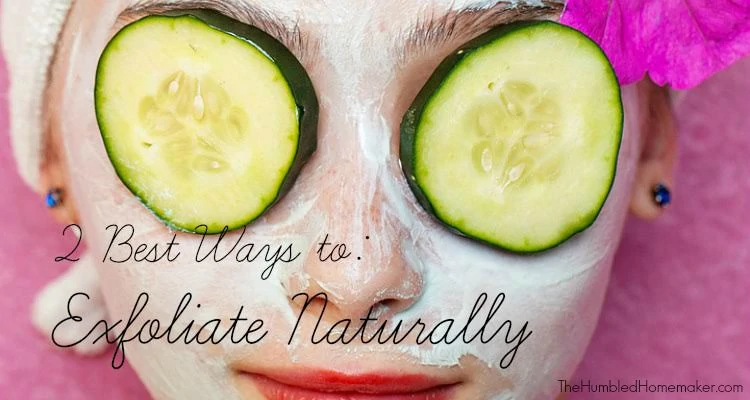 After years of dealing with sensitive skin - and acne - I started using 2 ways to exfoliate naturally and improve the texture and feeling of my skin.