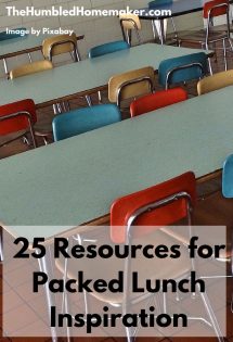 Once you settle in to a new school year, it gets tricky to think of creative packed lunch ideas. Here are 25 resources to help give you inspiration!