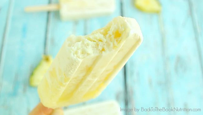 These creamy, tropical Pineapple Coconut Popsicles are the perfect frozen treat to celebrate the end of summer!