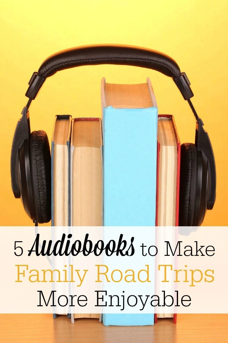 Audiobooks can make family road trips more enjoyable than you ever imagined! Check out my top 5 recommendations for audiobooks to enjoy as a family on your next car ride!