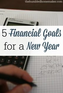 The start of the new year is the prime time to set goals. Financial goals should be at the top of the list!  