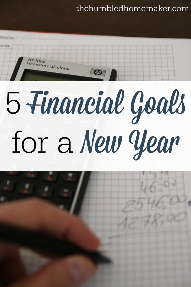 The start of the new year is the prime time to set goals. Financial goals should be at the top of the list! 