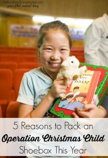 5 Reasons to Pack an Operation Christmas Child Shoebox This Year