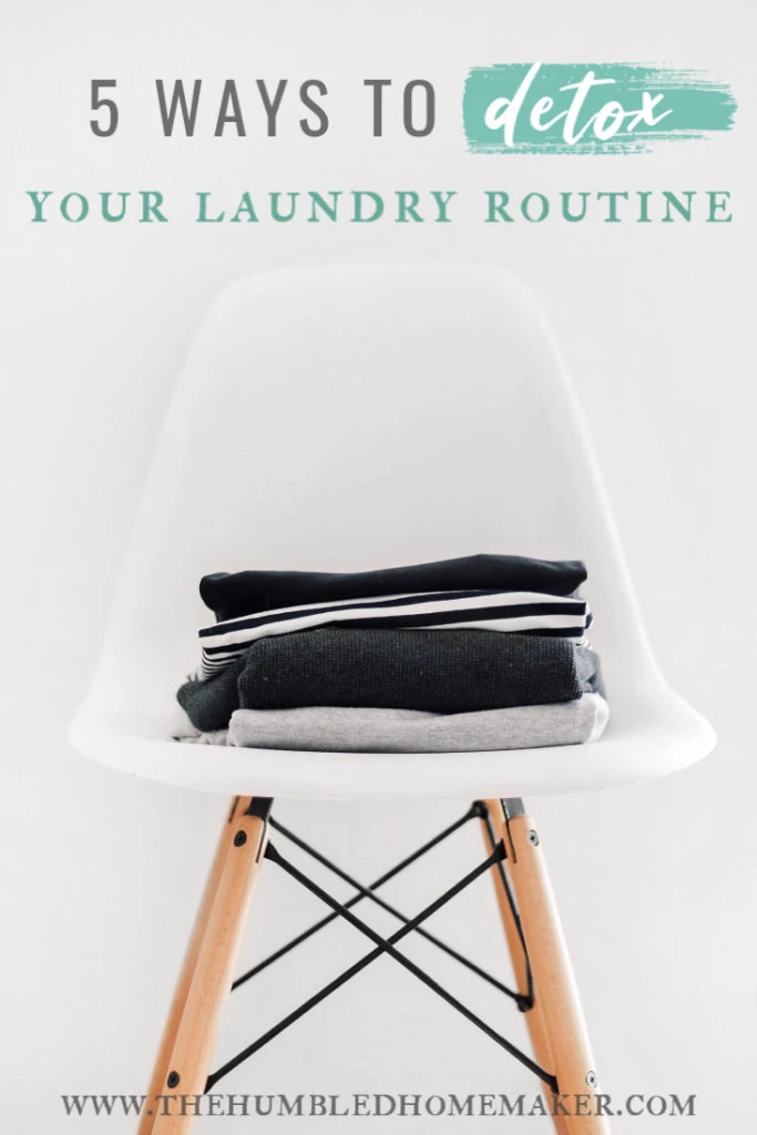 Conventional laundry supplies are full of toxins. Here are 5 easy switches you can make to detox your laundry routine, ditch harmful chemicals, and save some money, too!