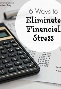 Although there was a time when I felt like we were alone in our financial struggles, I now know that is absolutely not the case. Here are some real ways to eliminate financial stress from your life!
