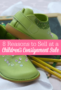 If you're looking to make extra money, you might want to consider selling at a children's consignment sale. It's not for everyone, but it just might be for you! 