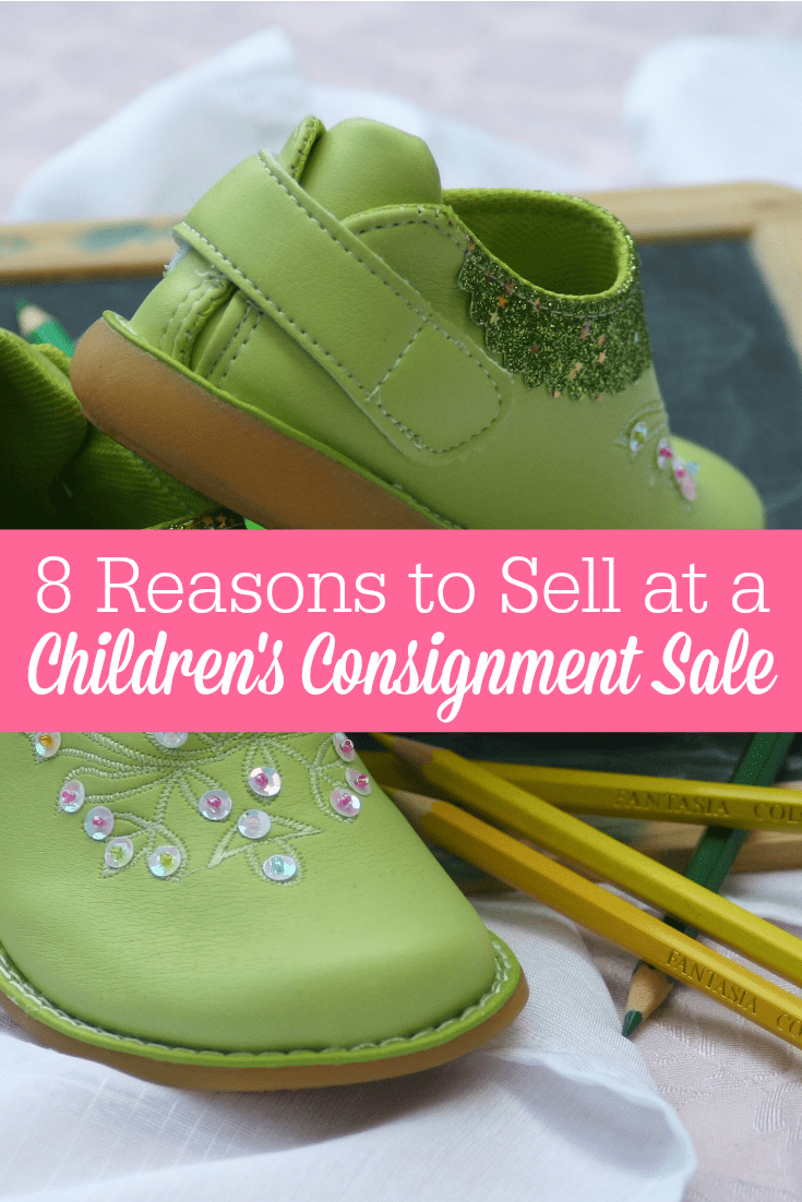 Children's consignment sales can be a great way for moms to make extra money! Here's 8 reasons why you should consider participating in a consignment sale!