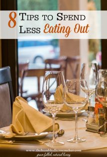 With some planning, you can spend less eating out and still have fun family time. 