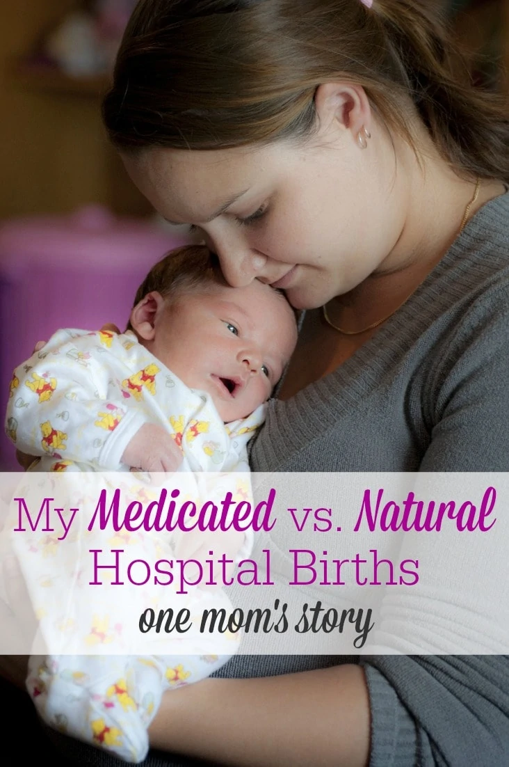 Brandy had a medicated birth in the hospital for her first son, but knew she wanted to try for a natural birth with her second. Here's her natural hospital birth story!