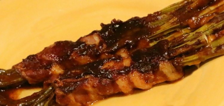 BBQ Bacon Wrapped Asparagus Recipe