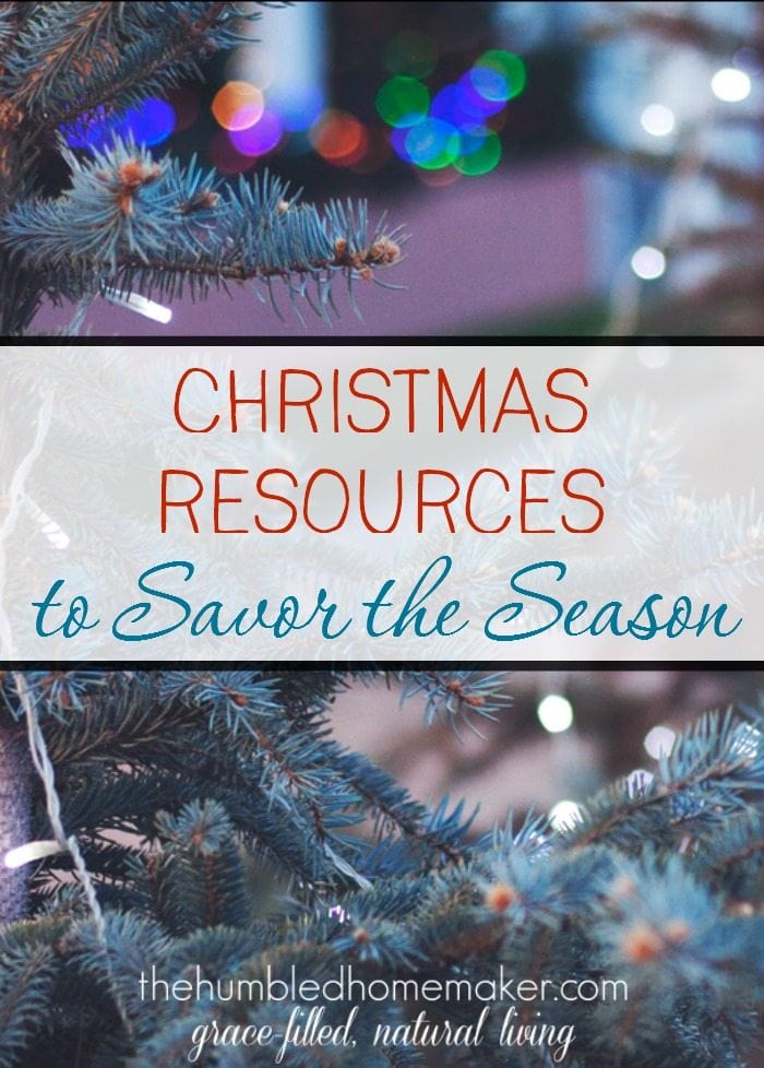 There are so many resources for celebrating Christmas and Advent with little ones! Here are some of my favorites.