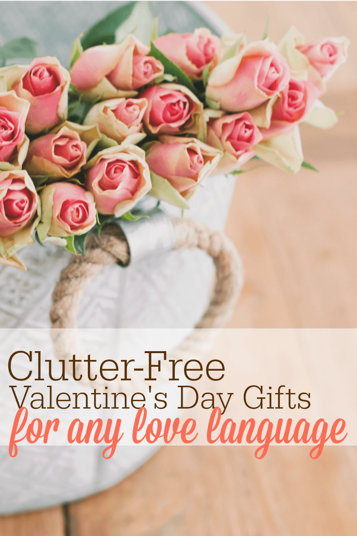 Is it possible to give gifts that don't clutter up the house and meet your loved one where they most feel loved? I think so! Check out these 5+ clutter-free Valentine's Day gifts for any love language.