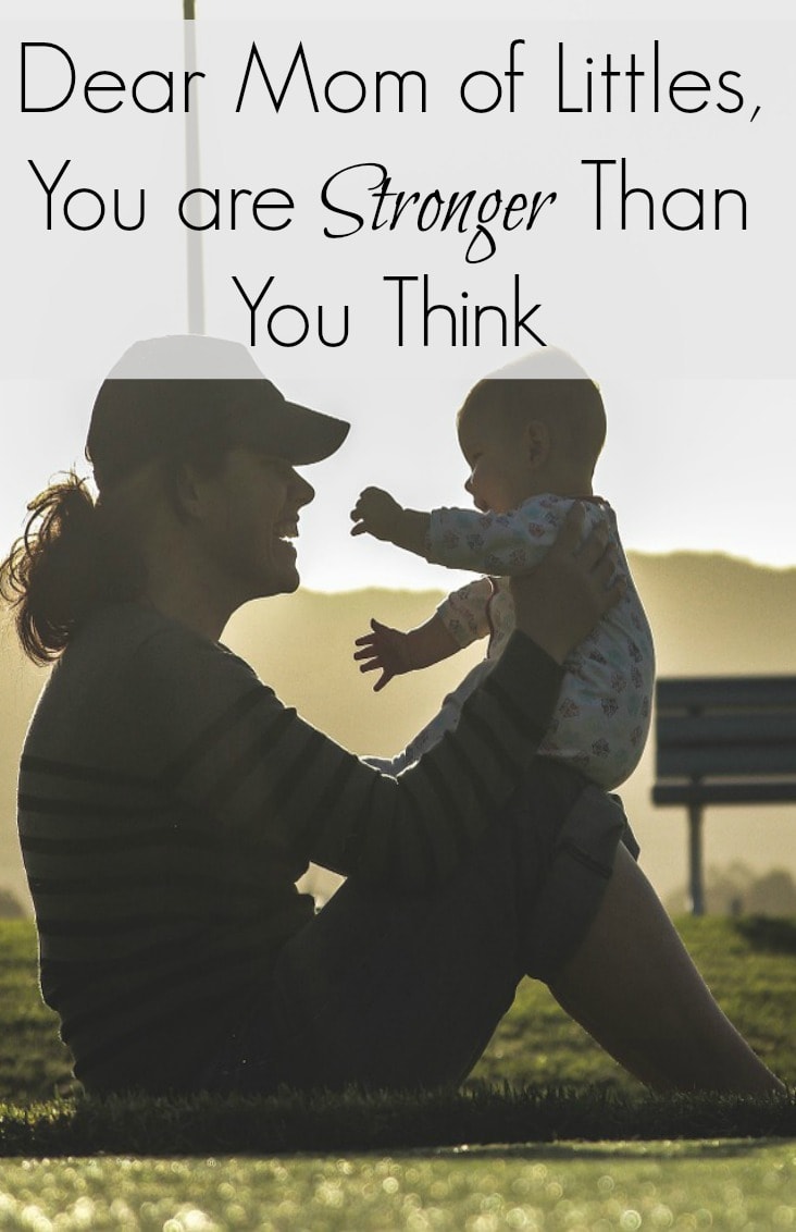 You are stronger than you think, Mama! Be encouraged today! 