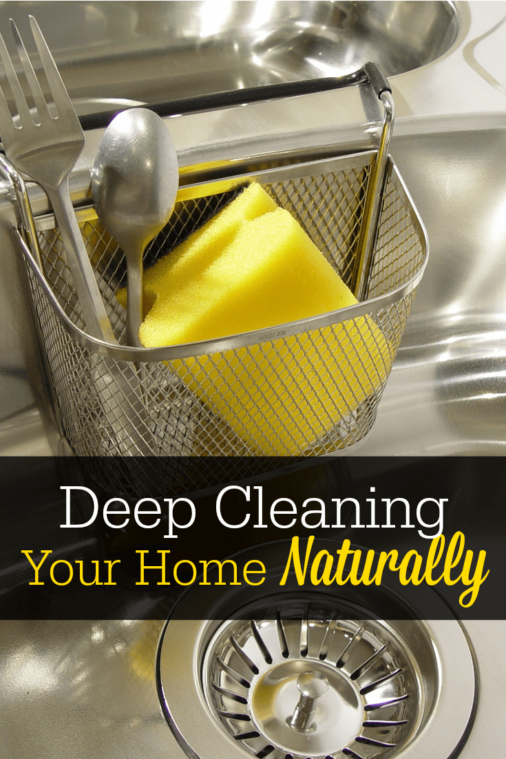 Deep clean your house naturally! Here's how to get started with your own natural deep clean.