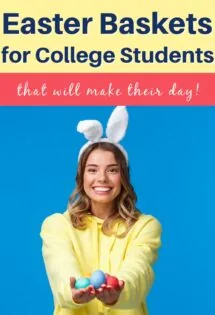 Looking for creative Easter basket ideas for college students? These baskets are sure to make their day!