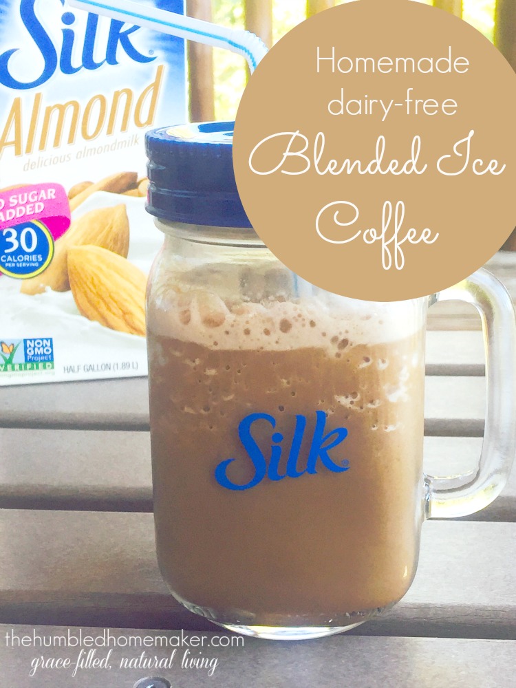 Homemade Dairy-Free Blended Ice Coffee