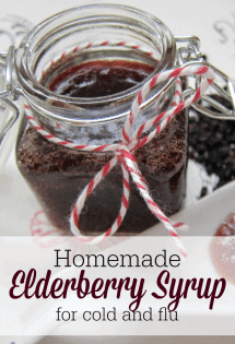 Want to build up your immune system? Here's a simple and effective elderberry syrup recipe for cold and flu!