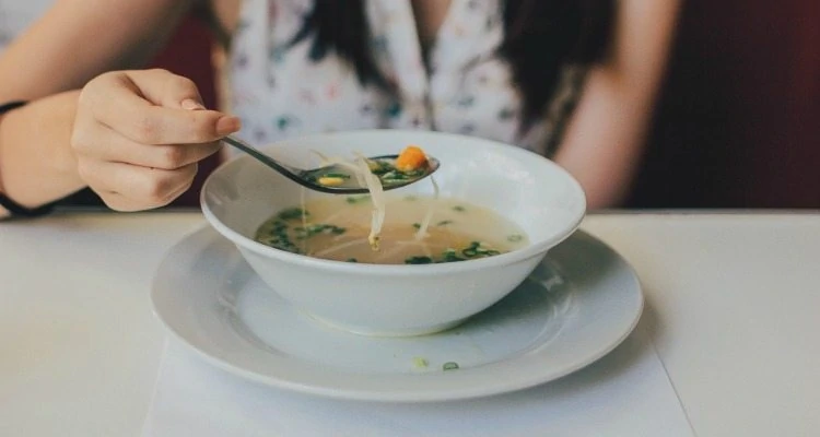 Homemade, broth-based soup is one of the best natural remedies for colds and flu! Click through to the post for 9 more ways to boost your immunity.