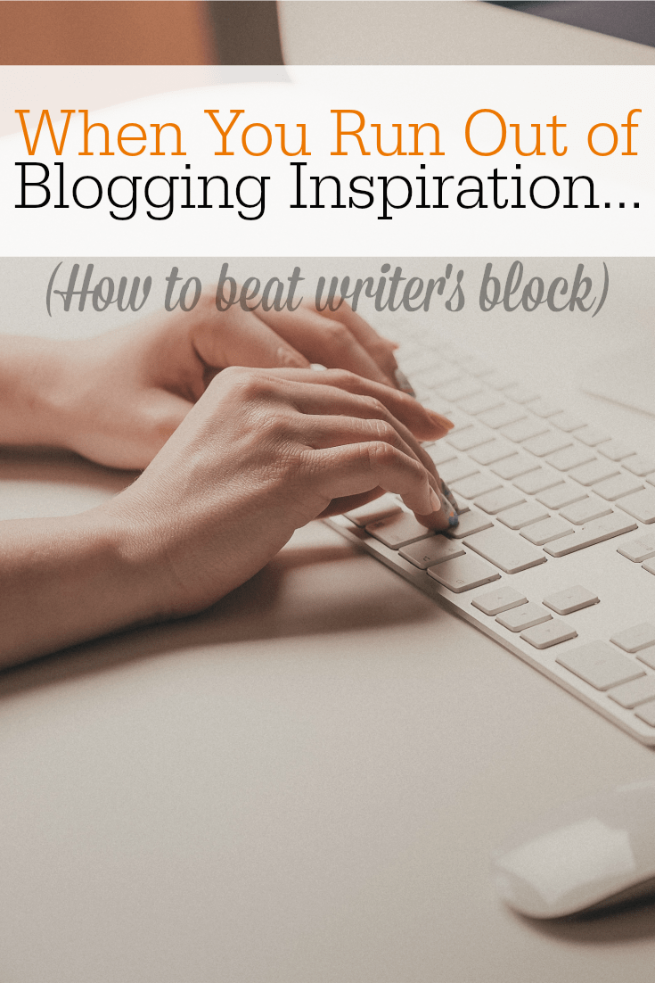 If you are a work-at-home mom, you must read these ideas for how NOT to run out of ideas for your blog or business.