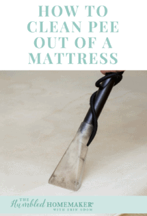 Clean Pee Out of a Mattress with this Easy, 3-Step Trick (That