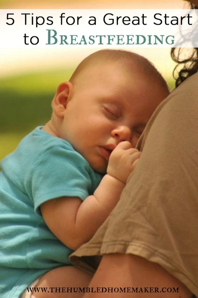 5 ways to help you prepare for breastfeeding