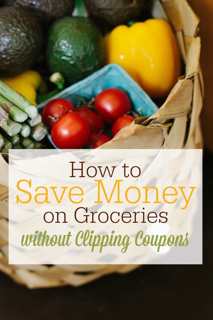 I don't like using coupons. The good news is that you can save money on groceries without using coupons at all!! Click through to find out how. 