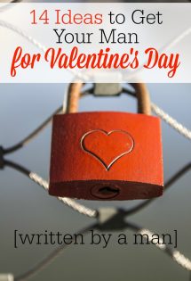 Men can be hard to buy for! Here's a great list of Valentine's Day gift ideas for men! (And this list was compiled by a man!)