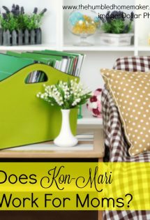 Have you considered using the Kon-Mari decluttering system, but unsure if it works well for modern-day moms? Jessica reviewed this system and is sharing her thoughts!