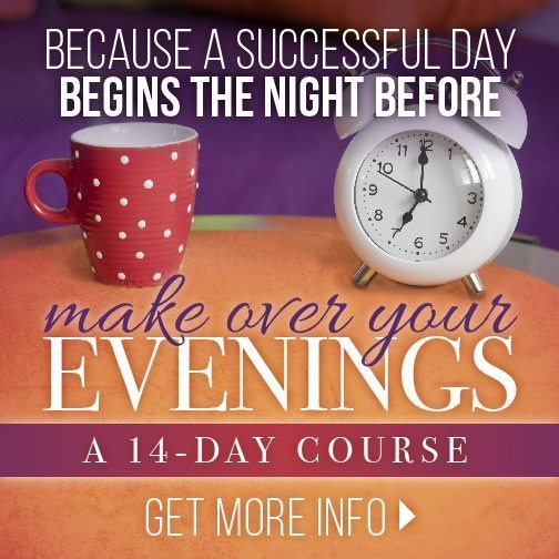 Even night owls can learn to go to bed early! Here's how to change your evening habits to fit your true needs as a busy woman and homemaker.