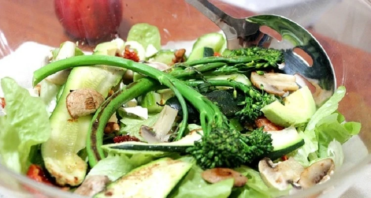 I love to serve healthy salads with my sandwiches.