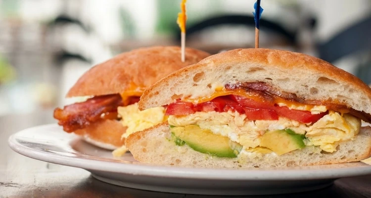 Where would we be without the caf&eacute;-style melt! Avocado, bacon, cheese and tomato would be one of my favorite sandwich press creations.