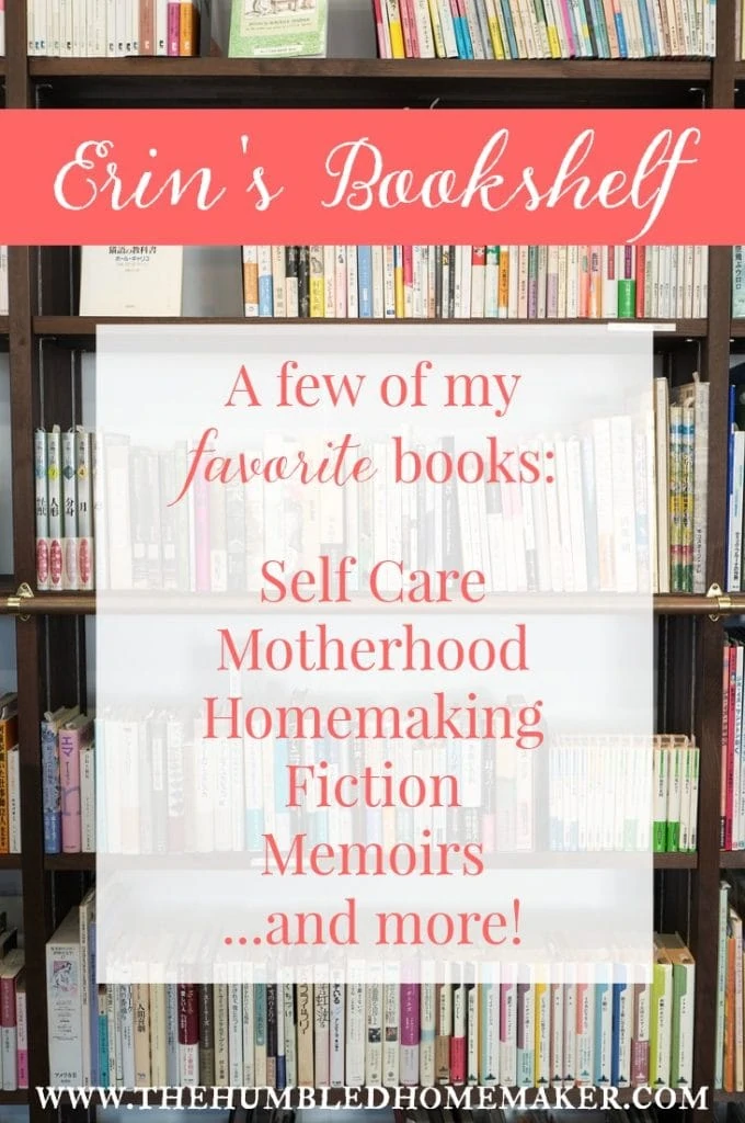 My bookshelf has tons of memoirs, books on motherhood, parenting, health, self care, business, and more! These are books I read and loved over the last couple of years.