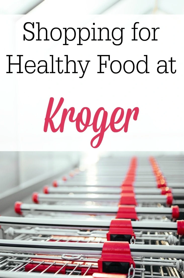 You don't have to spend a fortune shopping at health food stores! Here's a great list to get you started shopping for healthy food at Kroger! 