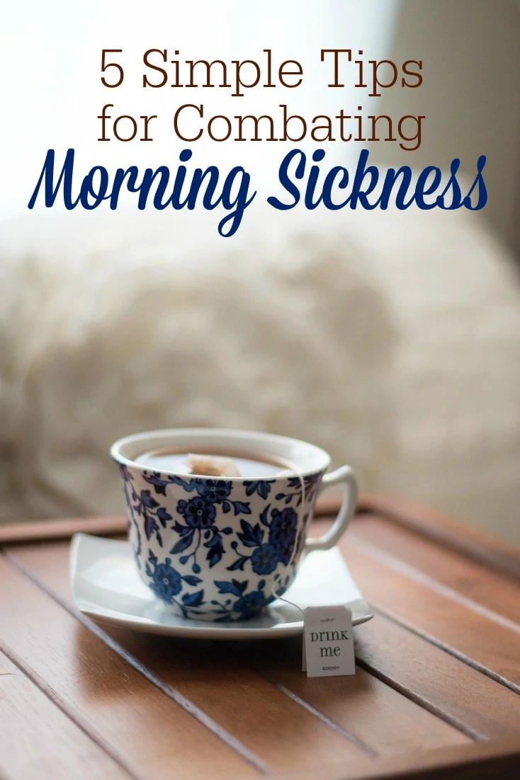 Morning sickness is no fun! Every woman is different, but here are 5 simple morning sickness remedies that worked for me!