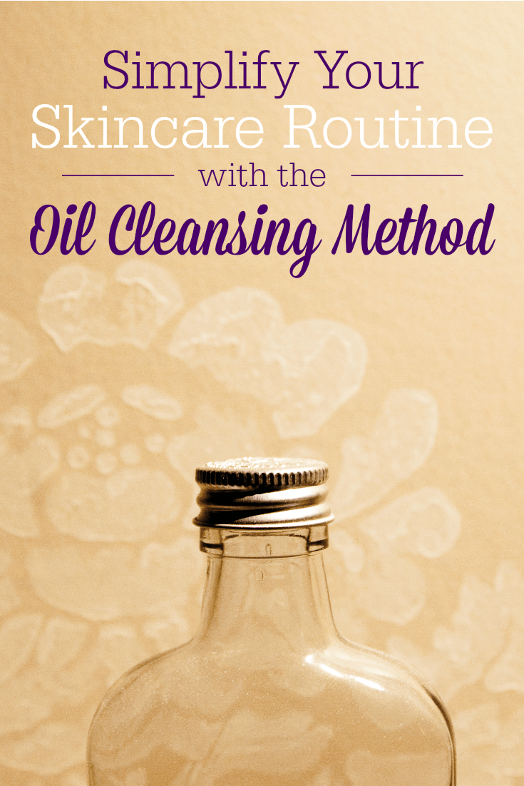 I have been using the oil cleansing method for about two years now and I'm hooked. In combination with a real food diet, it's done a lot for my skin: cleared up acne, erased lines, and added moisture. It sounds weird to clean your face with oil, but it works! It removes all the makeup, too!