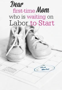 It can seem like forever when you're in the last few weeks of pregnancy and you're waiting for labor to start! I love these tips for things to do while you wait for labor to begin!