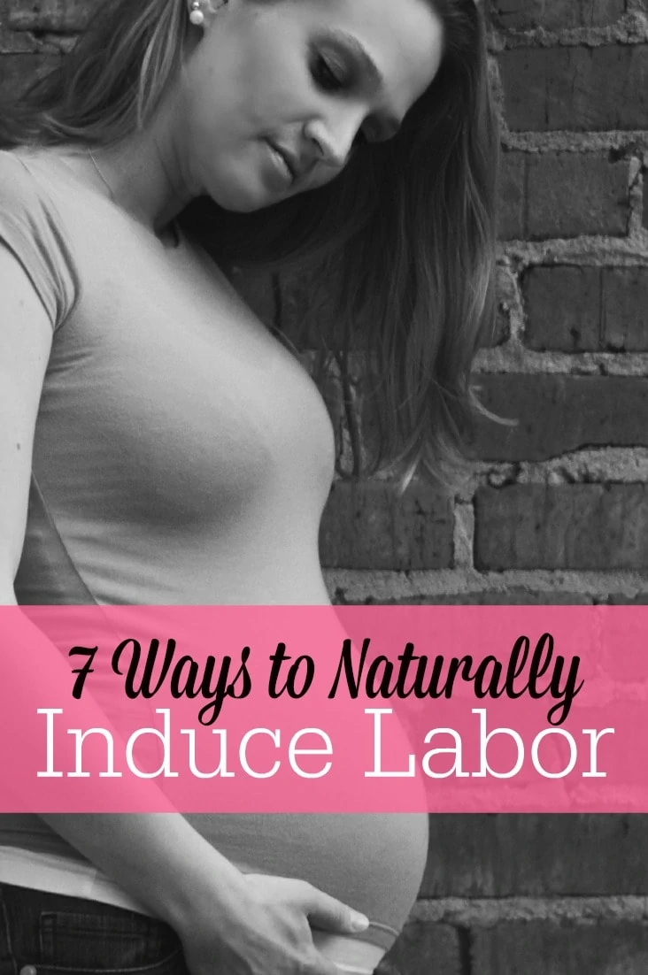It's possible to naturally induce labor without having to use Pitocin! This post explores 7 different methods proven to bring on labor. If you are looking to induce labor naturally, this is the post to read!