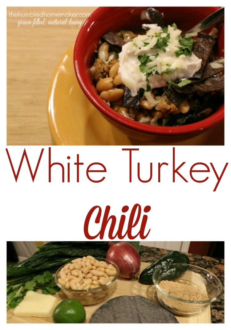 If you're looking for a comforting, warming soup that packs a bit of spice, you can't miss this white turkey chili!
