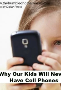 Choosing when children get cell phones is very important - a more important decision than many parents treat it. 