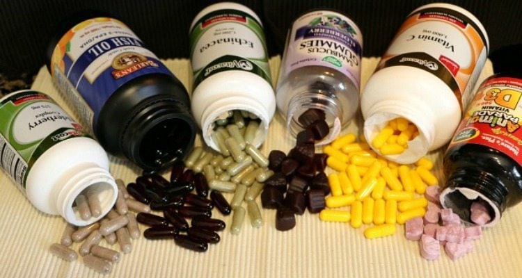 We stay healthy in the winter time by taking a variety of natural, whole-foods based supplements.