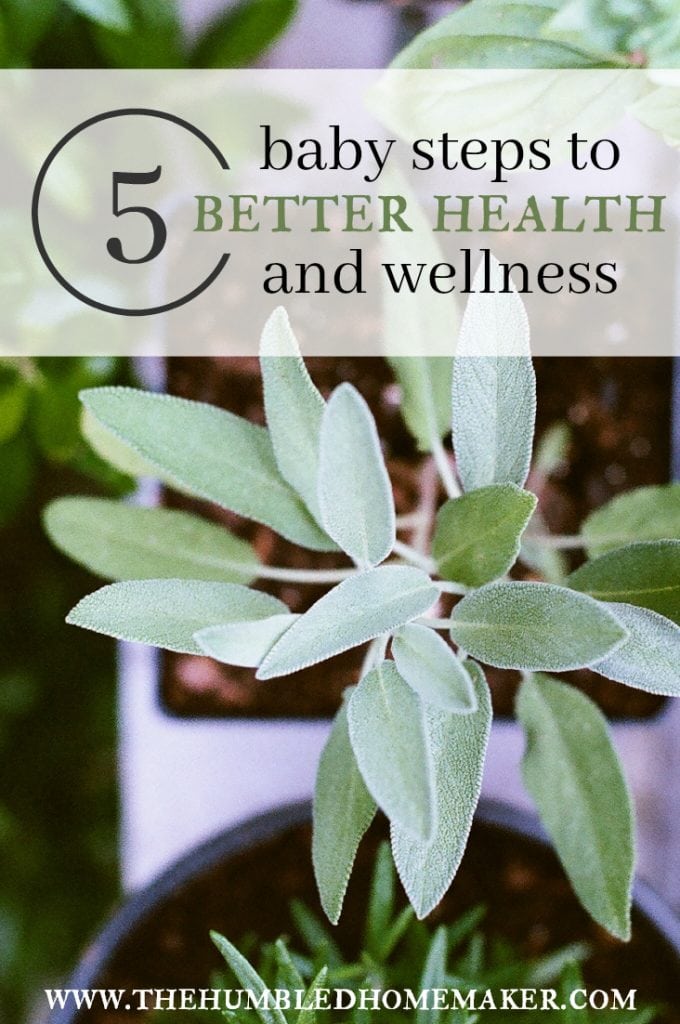 These baby steps to health and wellness are spot on and so helpful!