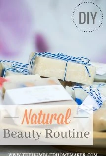 This post has lots of tips and recipes for creating a natural beauty routine! Lots of good DIY skincare projects to try. Your skin is the largest organ in your body--it's important to be careful about what you put on it!