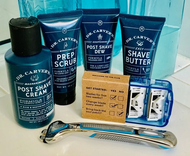 better, cleaner shave with blades in the box