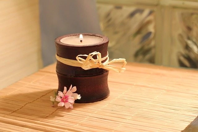 Spring scented candles 