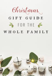 We hope this gift guide, which includes gifts you can buy ONLINE–without leaving your house–will help take the stress out of holiday shopping!