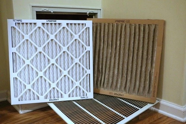 clean vs dirty air filters