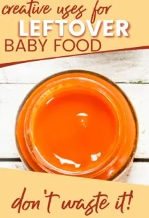 Discover creative uses for leftover baby food purees so you don't waste them.