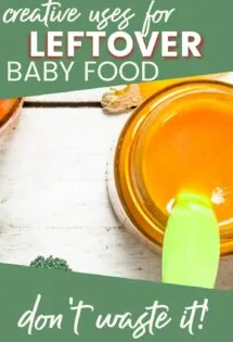 Discover creative uses for leftover baby food purees to ensure you don't waste it.