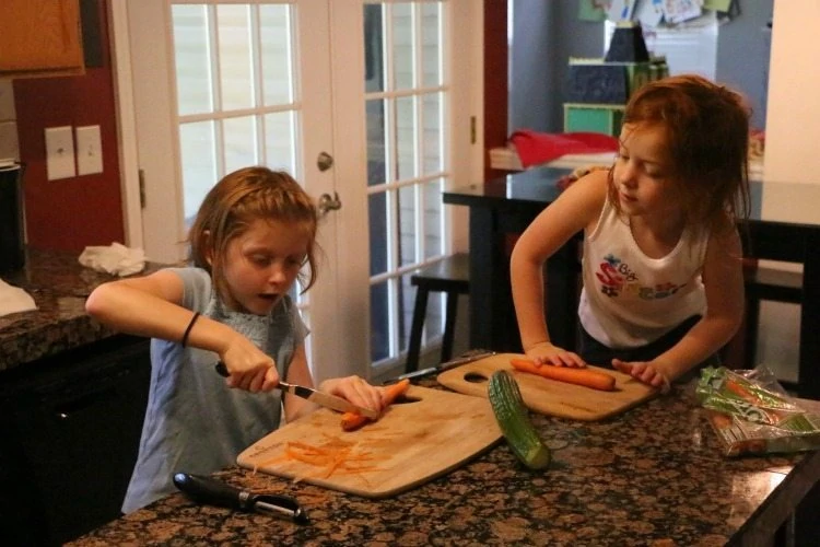 You can teach kids to cook!