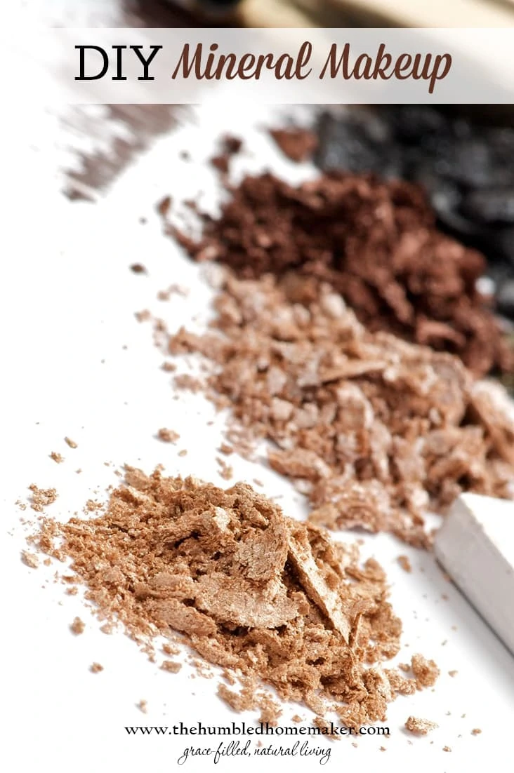 Making your own DIY mineral makeup, like powder foundation, is affordable, healthy ... and simple!